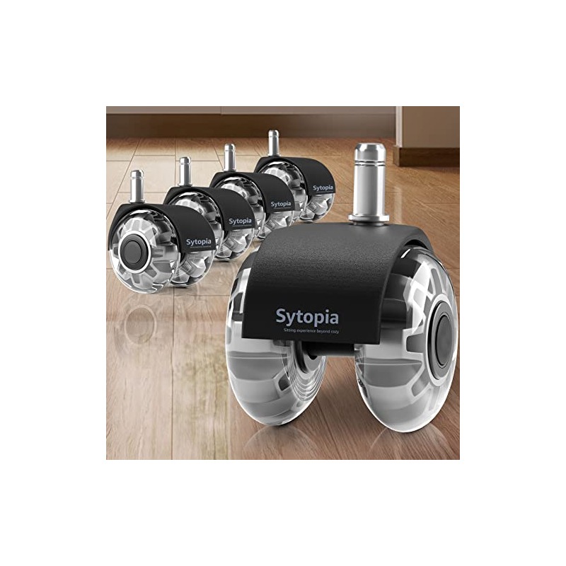 Roulettes PU silencieuses Sytopia